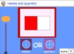 Fractions Worksheets Halves Quarters And Eighths