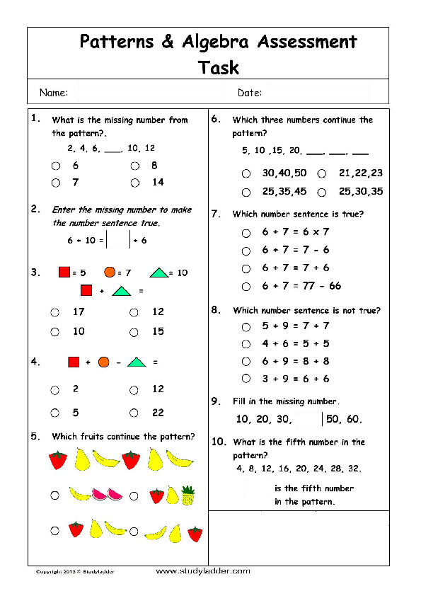 basic math problems