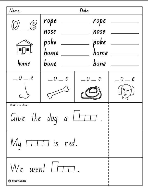 Bossy E Long O Sound Studyladder Interactive Learning Games