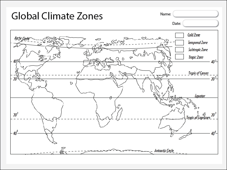 Blank World Climate Zone Map My XXX Hot Girl   7390ddecac2b 