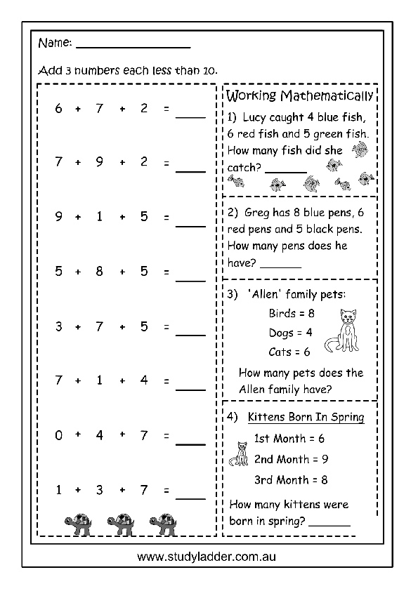 add-three-single-digit-numbers-mathematics-skills-online-interactive-activity-lessons