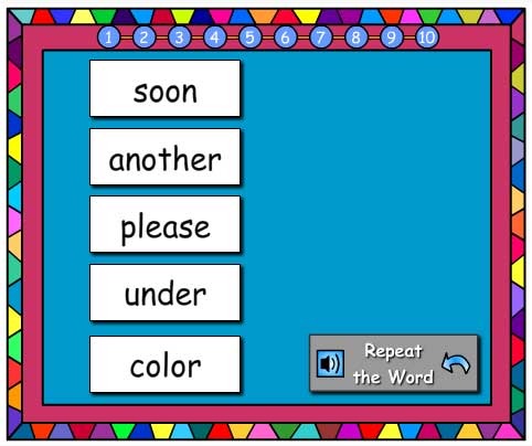 Sight Words Game 2