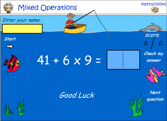 Mixed number operations - combination 4