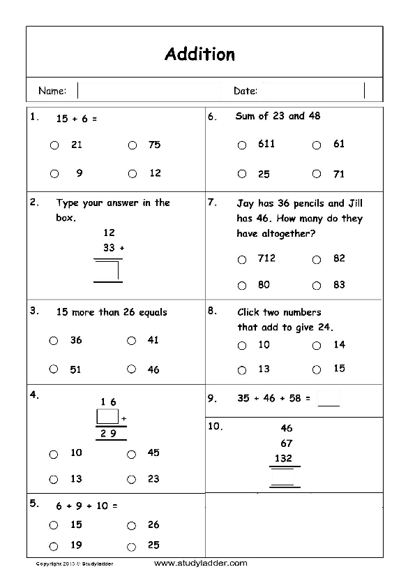 problem solving involving addition grade 1