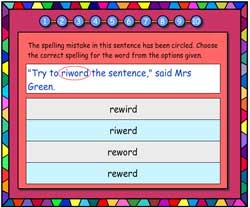 spelling correct studyladder activity interactive