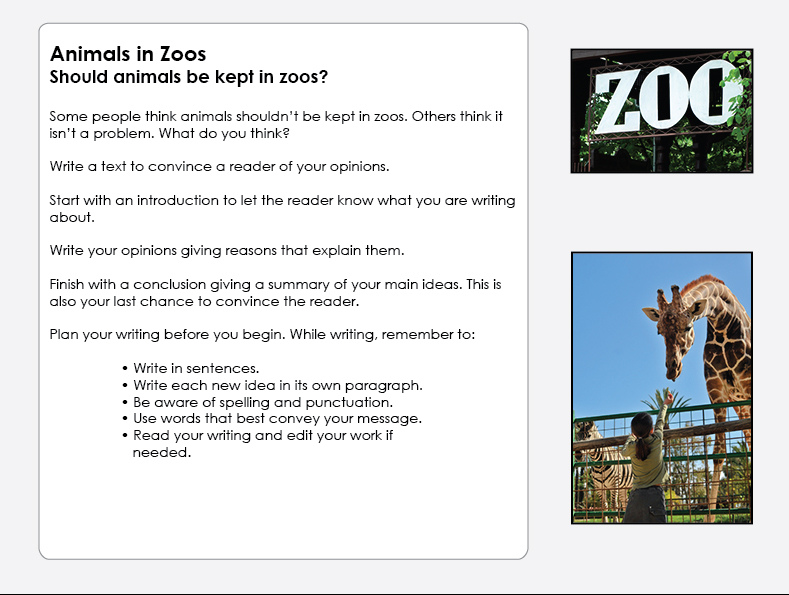 essay on zoos