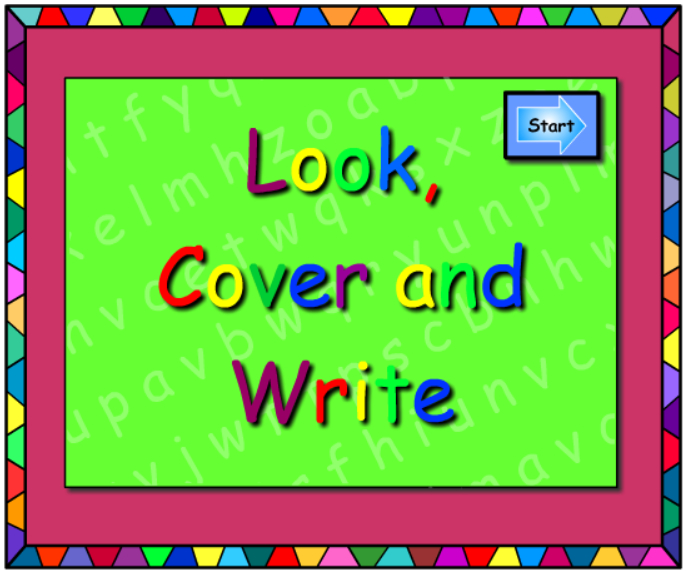 What's The trick? -Look Cover Write