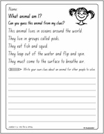 Early years writing activities and English for Grade 2