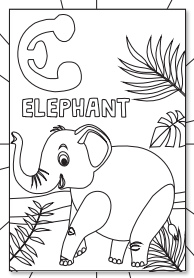 Elephant Colour - Studyladder Interactive Learning Games