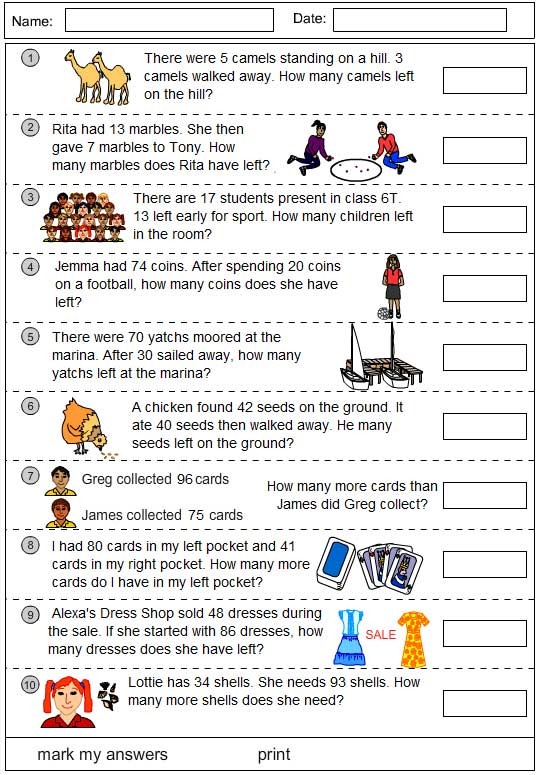math problem solving questions year 2