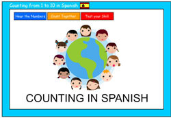 Counting to 10 in Spanish