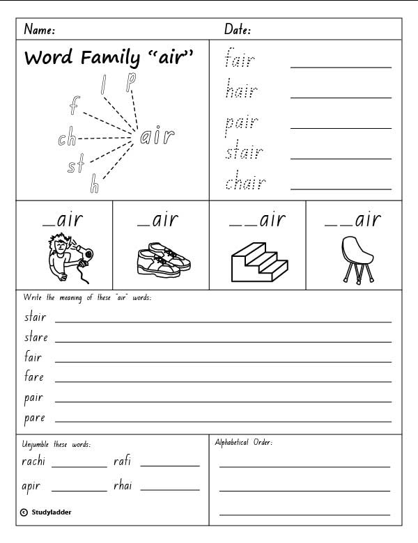 word family air studyladder interactive learning games