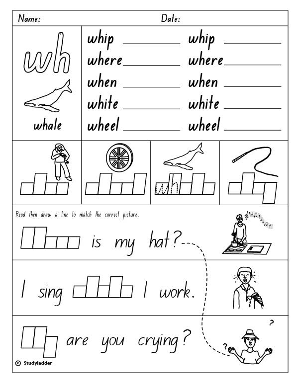Consonant Digraph wh Studyladder Interactive Learning Games
