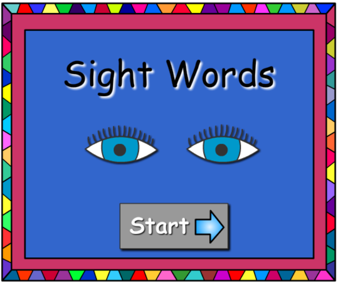 Sight Word Game