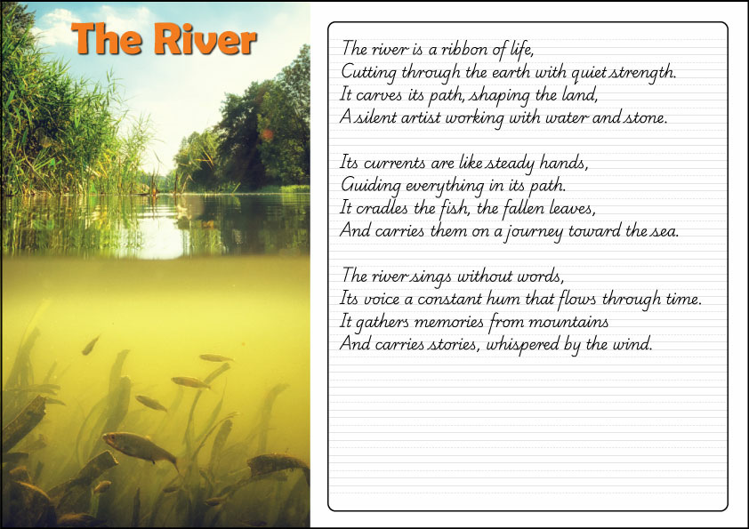 The River - Handwriting Task (Qld) - Studyladder Interactive Learning Games