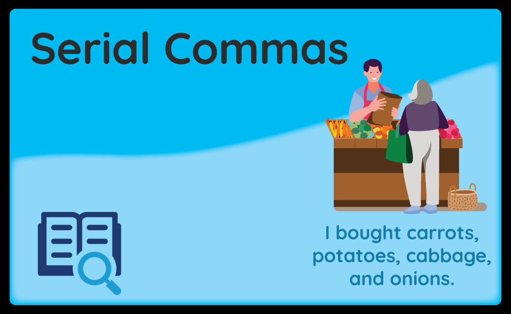 Serial Commas - Studyladder Interactive Learning Games
