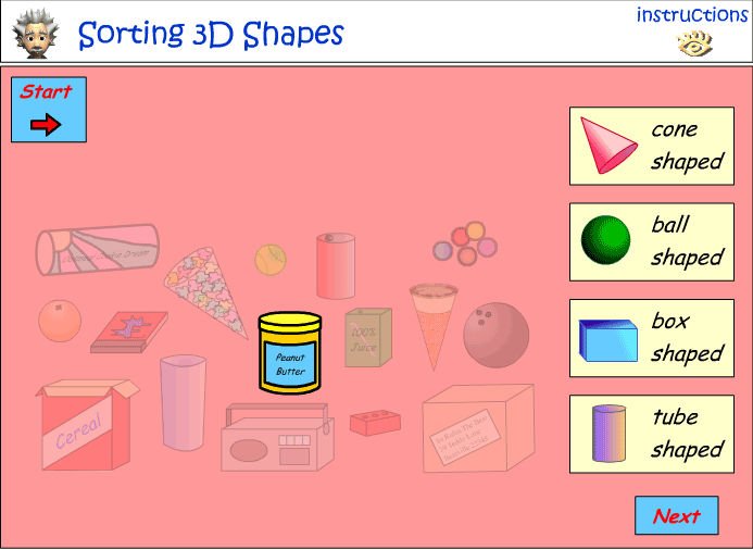 Informal classification of 3D Objects