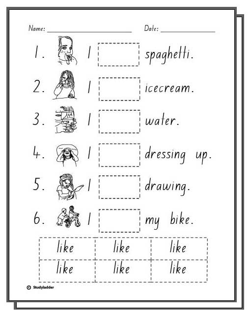 My Favourite Things Student Activity Sheets Studyladder Interactive