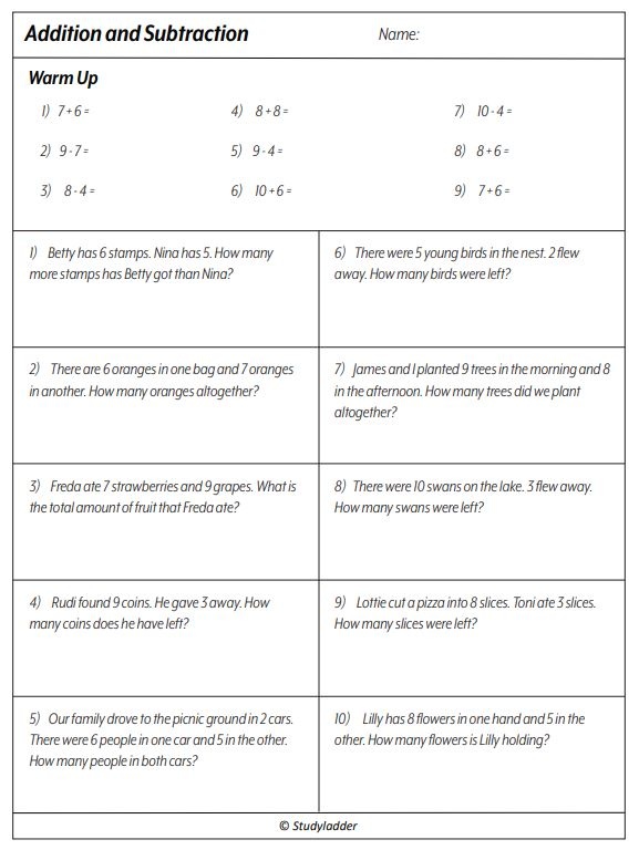 problem-solving-addition-subtraction-worksheet-problem-solving-worksheet-math-words