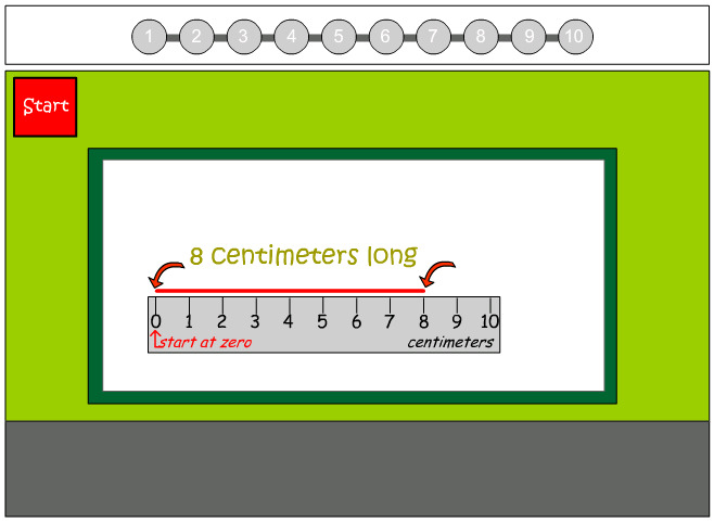 Measuring using the Centimeter