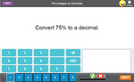Decimal Numbers - Expanded Form, Mathematics skills online, interactive