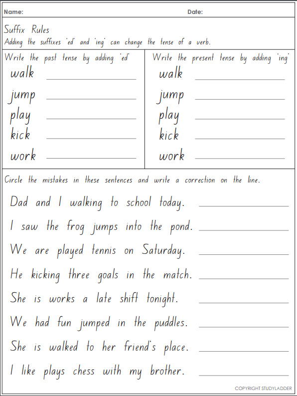 rule-adding-suffixes-ed-and-ing-changes-the-tense-of-a-verb-english-skills-online