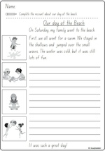 Writing - printables and English for All Grades