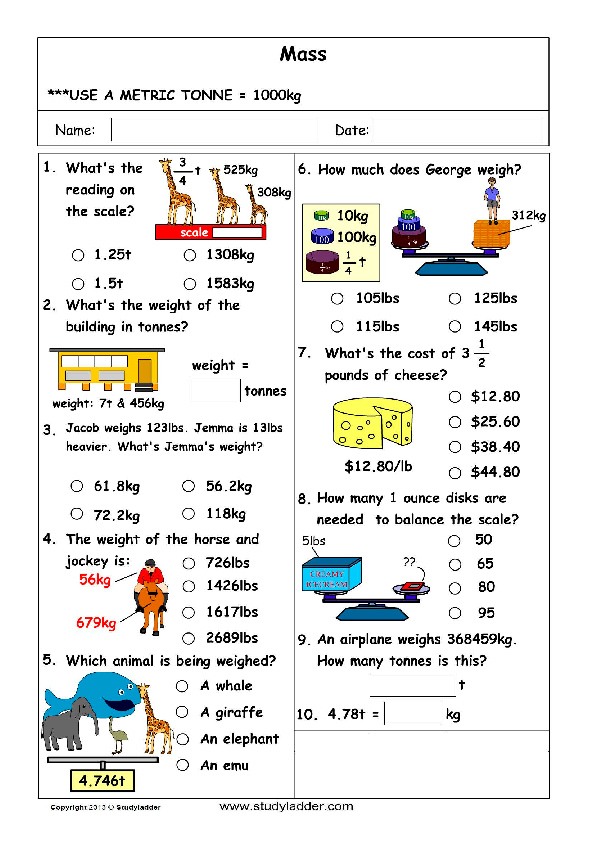mass reasoning and problem solving year 2