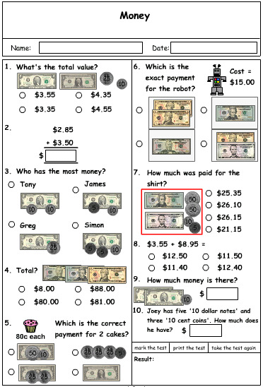 problem solving about money