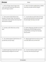 Division and Mathematics for Mixed Grades