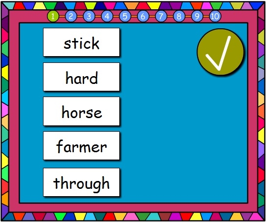 Sight Word List 10 Studyladder Interactive Learning Games