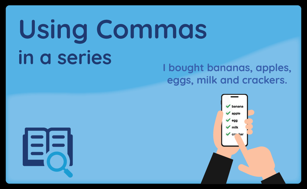 Using Serial Commas in Lists - Studyladder Interactive Learning Games