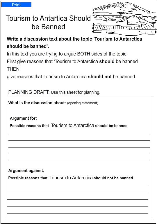 should there be tourism in antarctica ks2