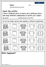 Chance and probability and Mathematics for Grade 3