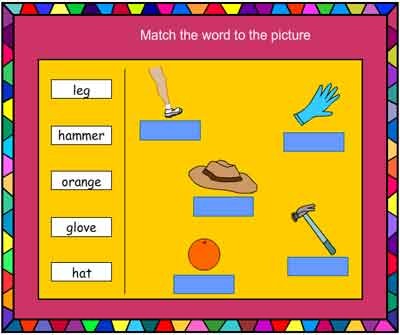 Matching Words to Pictures 2