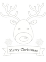 Christmas Reindeer (1 page)