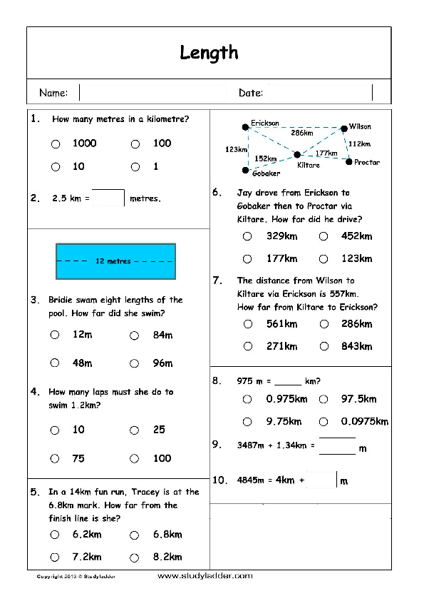 ks2 length problem solving