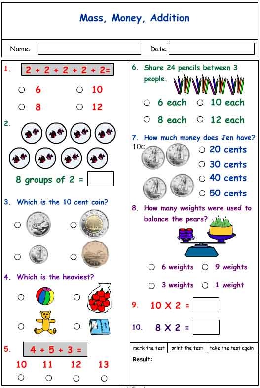 Mass and Money - Studyladder Interactive Learning Games