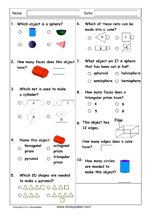 worksheet definition name Solving Interactive  Studyladder Space 3D Problem