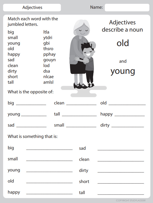 1 find the adjective. Упражнения на opposite adjectives. Adjective задание для детей. Adjectives Worksheets. Прилагательные Worksheets.