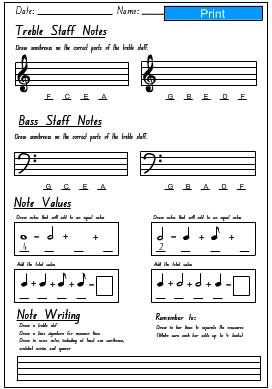 Revision Activity Sheet 1