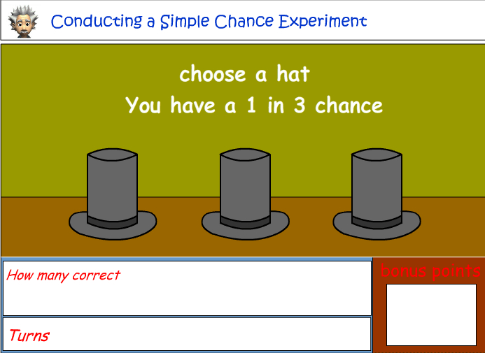 Conducting a chance experiment