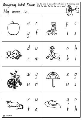 initial sounds activity sheet 1 studyladder interactive learning games