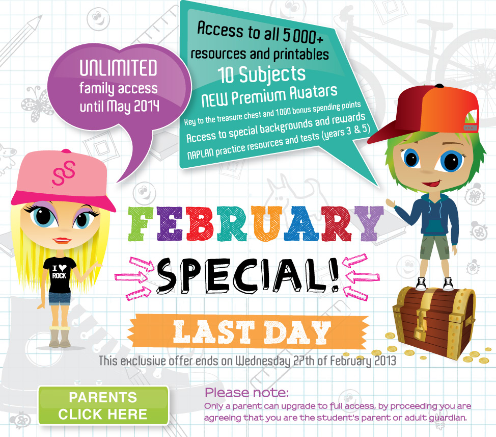 Studyladder, online english literacy & mathematics. Kids activity games