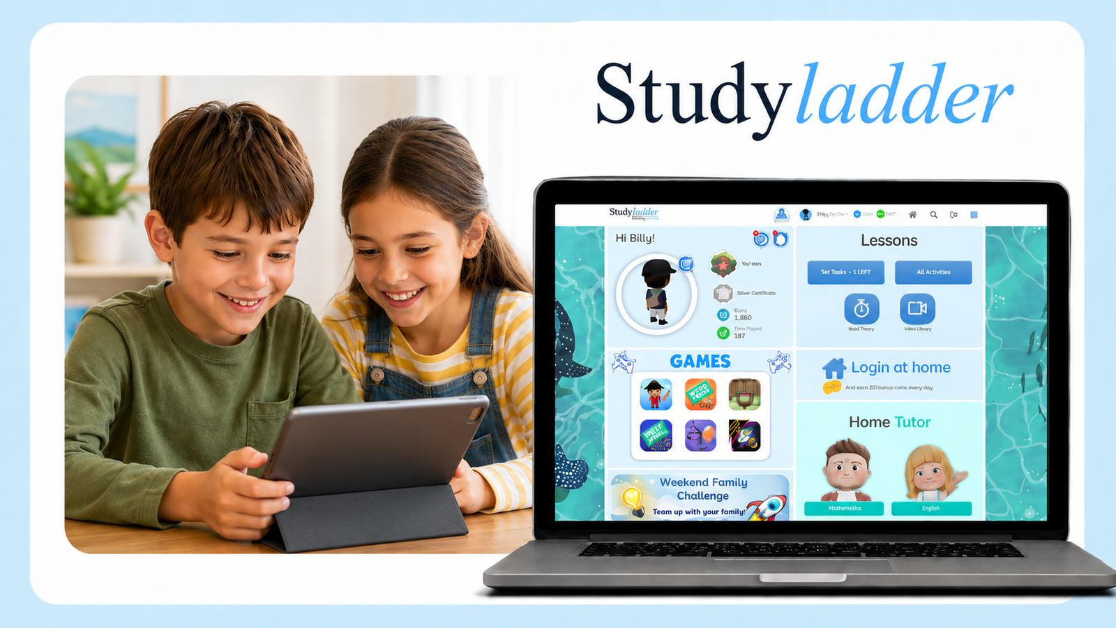 Studyladder Home Plus, preview of the benefits video