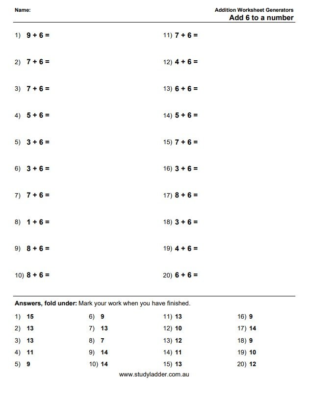 Studyladder printable worksheets, ready to use in face-to-face sessions